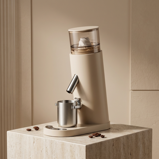 Sleek Streamlined Coffee Grinder